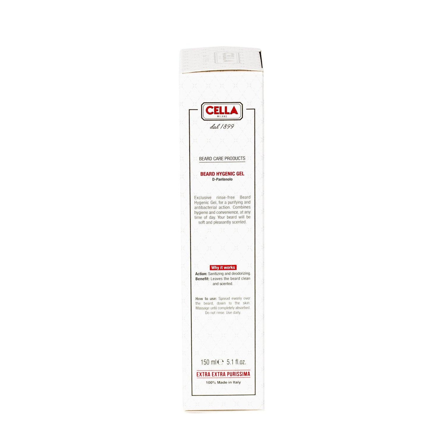 Cella Hygenic Beard Gel Beard Wash Cella 