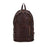 Campomaggi Aron Leather Backpack, Star Laser Print Backpack Campomaggi Dark Brown 