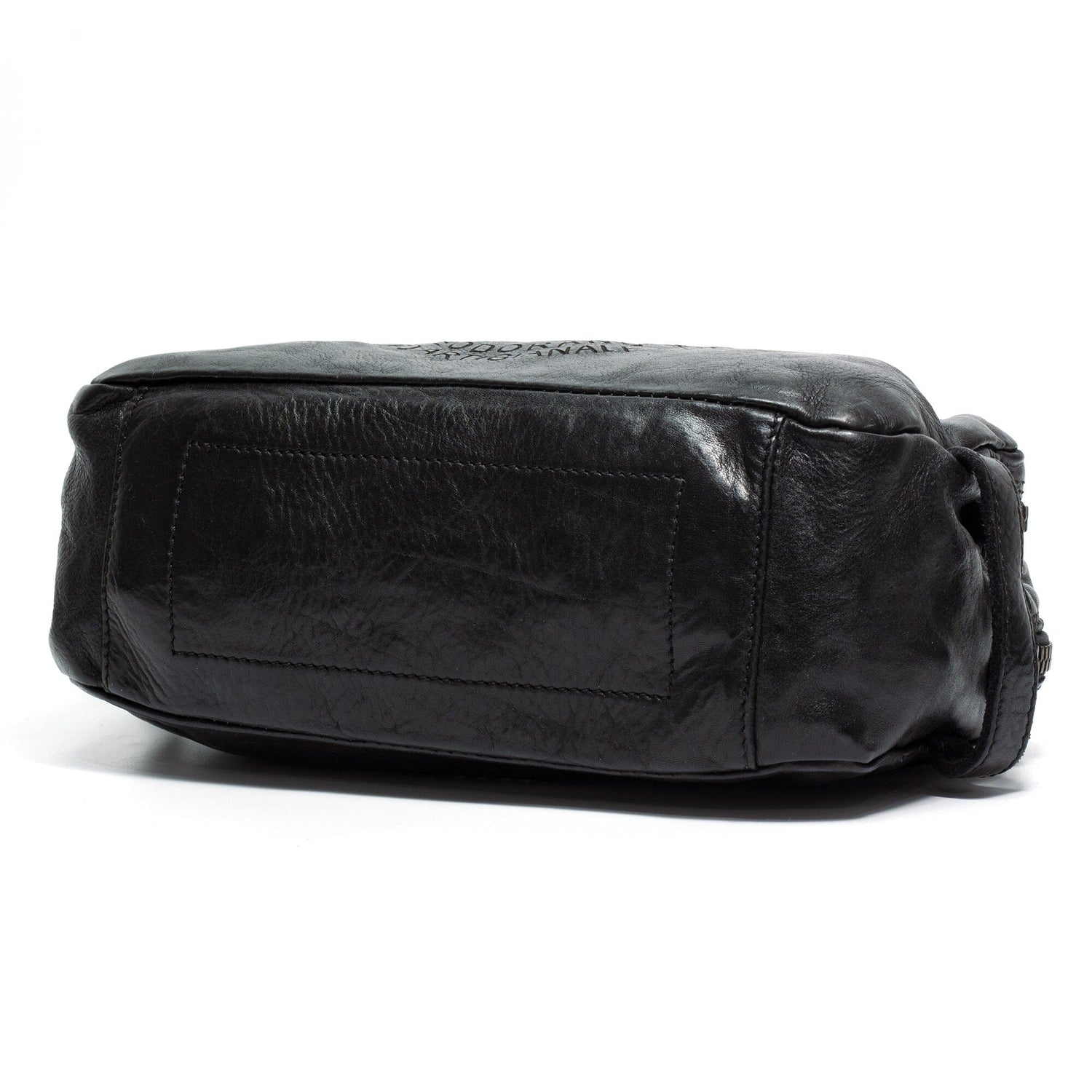 Campomaggi Leather Toiletry Bag, Teodorano Print Toiletry Bag Campomaggi Black 