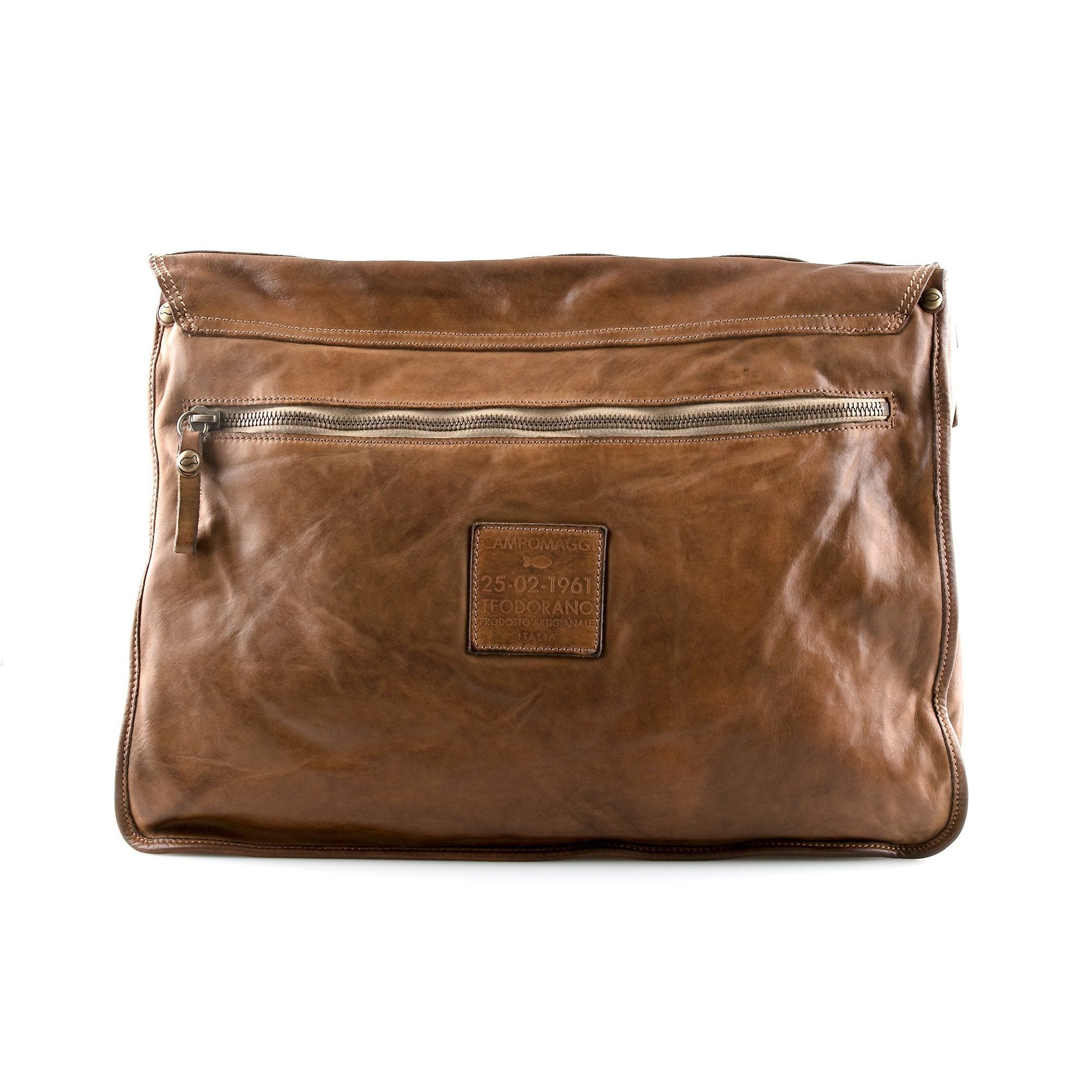 Campomaggi Messenger Bag, Military Green – Fendrihan Canada