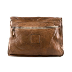 Campomaggi C1790 Messenger Bag, Military Green Leather Messenger Bag Campomaggi 