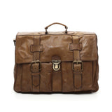 Campomaggi C1790 Messenger Bag, Military Green Leather Messenger Bag Campomaggi 