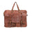 Campomaggi C1800 Leather Carrier Bag, Cognac Leather Messenger Bag Campomaggi 