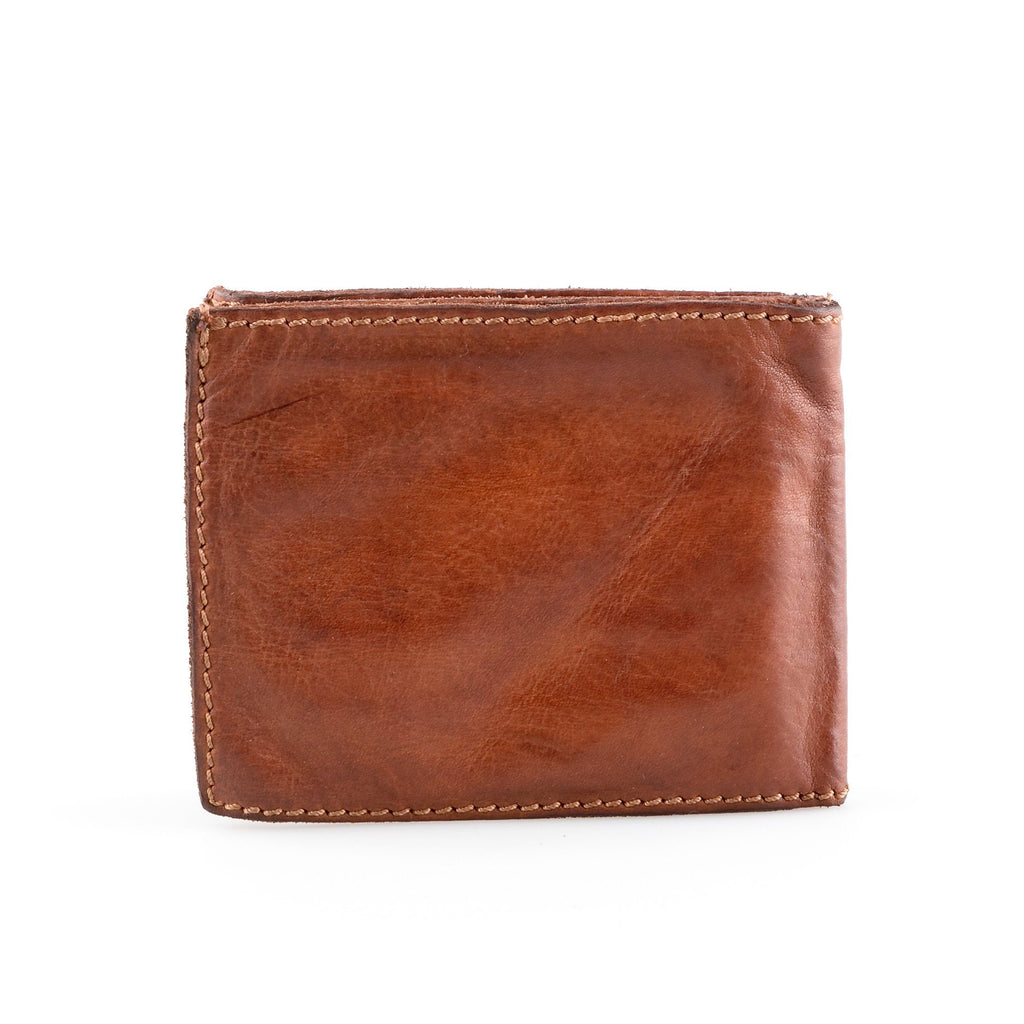 Campomaggi C2030 Horizontal Leather Wallet Leather Wallet Campomaggi Cognac 