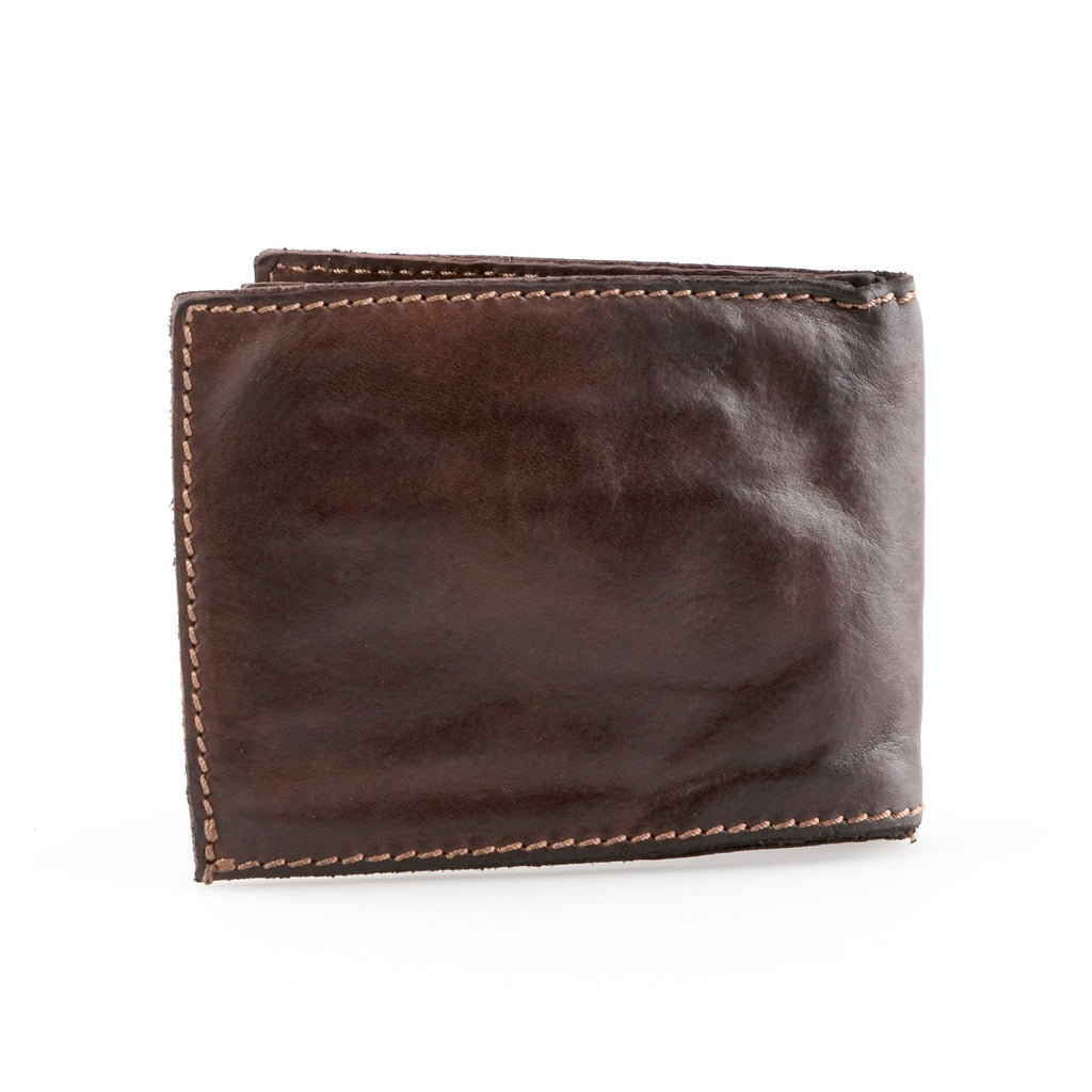 Campomaggi C2030 Horizontal Leather Wallet Leather Wallet Campomaggi Dark Brown 