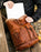Campomaggi C1880 Leather Backpack, Cognac Leather Briefcase Campomaggi 