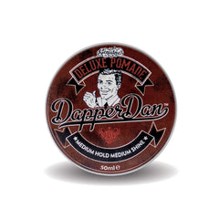 Dapper Dan Deluxe Pomade with Medium Hold and Medium Shine Men's Grooming Cream Dapper Dan 100 ml 