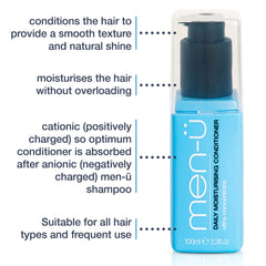 men-u Ultra Concentrated Daily Moisturizing Conditioner Men's Grooming Cream Men-U 