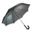 Doppler Orion Diplomat Gentlemen's Umbrella with Milano Leather Handle, Bold Black Plaid Umbrella Doppler 