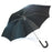 Doppler Oxford Diplomat Gentlemen's Umbrella with Milano Leather Handle, Black Umbrella Doppler 