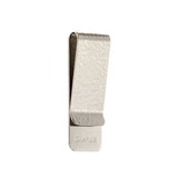 Diarge Chasing Money Clip Leather Wallet Diarge Silver 