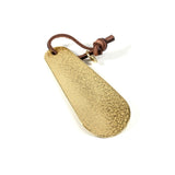 Diarge Brass Chasing Shoehorn, Gold Shoe Horn Diarge Small 