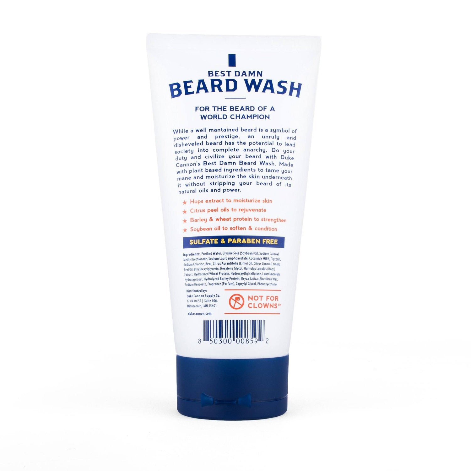 Duke Cannon Best Damn Beard Wash Beard Wash Duke Cannon Supply Co 