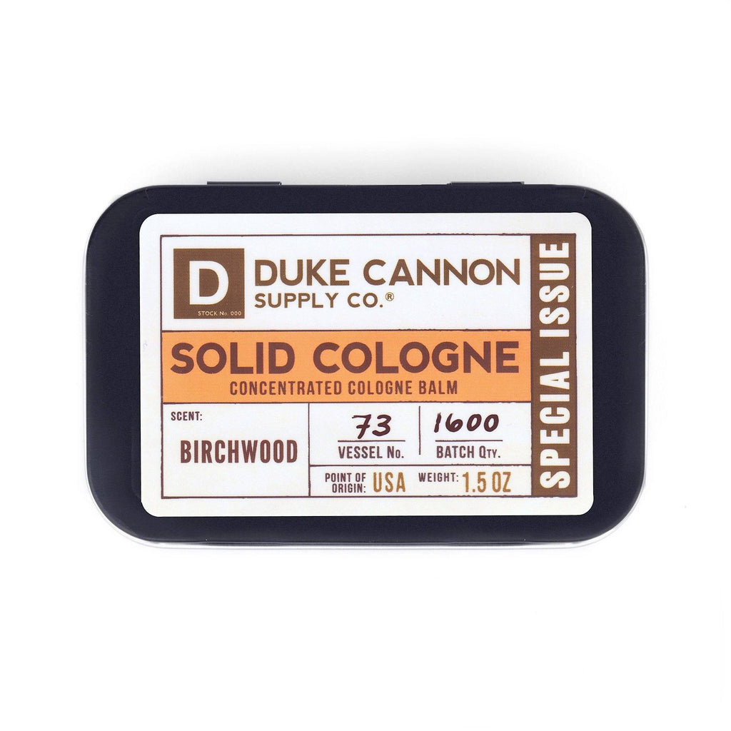 Duke Cannon Solid Cologne, Special Issue Men's Fragrance Duke Cannon Supply Co Birchwood 