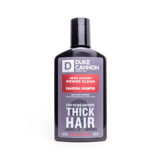 Duke Cannon News Anchor Power Clean Charcoal Shampoo Shampoo Duke Cannon Supply Co 