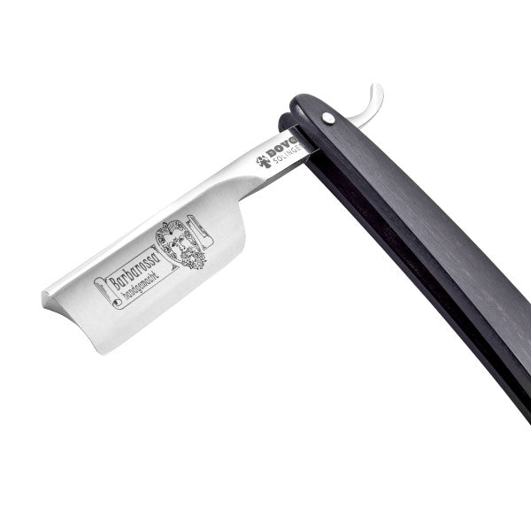 DOVO “Barbarossa” Short Blade Straight Razor 5/8”, Genuine Ebony Scales Straight Razor DOVO 