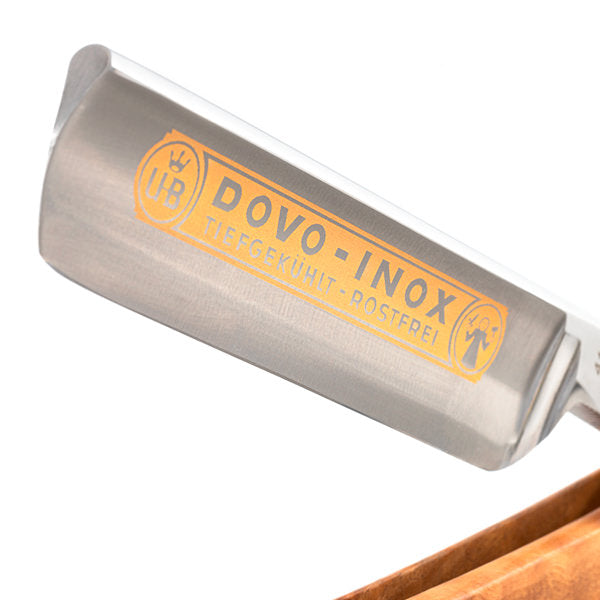 DOVO 41 Inox Straight Razor 5/8”, Olivewood Scales Straight Razor DOVO 