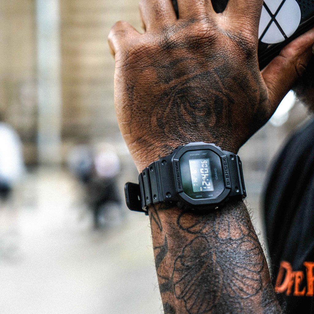 CASIO G-Shock DW5600BB-1 Men's Black Digital Watch 窶� Fendrihan Canada