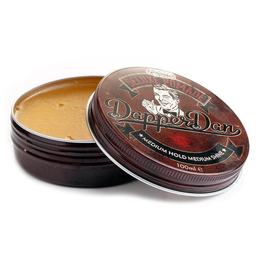 Dapper Dan Deluxe Pomade with Medium Hold and Medium Shine 100 ml Men's Grooming Cream Dapper Dan 