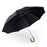 Brilliant Luxury Pure Silk Gentlemen's Umbrella, Metal Shaft and Acacia Wood Handle Umbrella Eberhard Göbel 