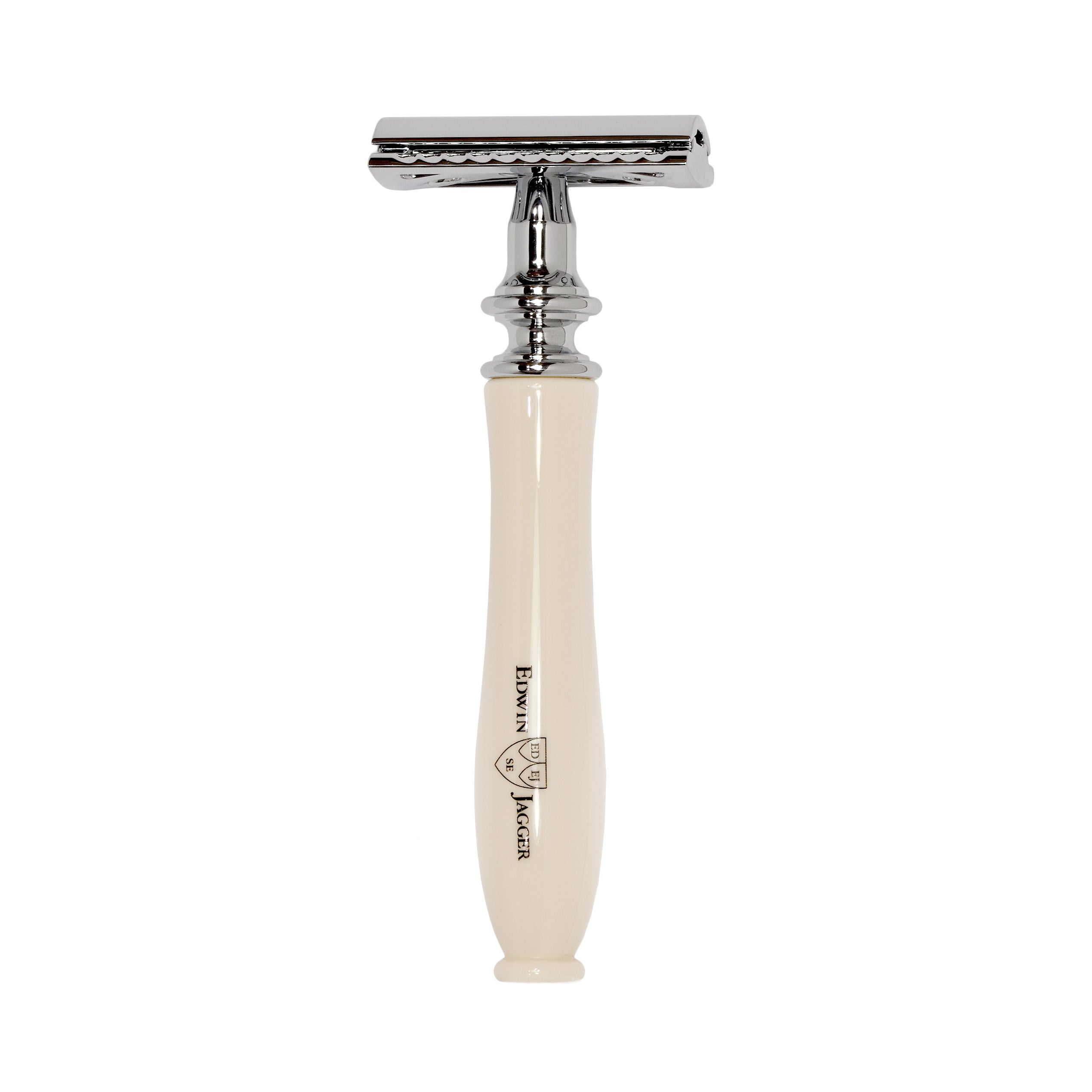 Edwin Jagger Chatsworth Classic Double-Edge Razor in Ivory – Fendrihan ...