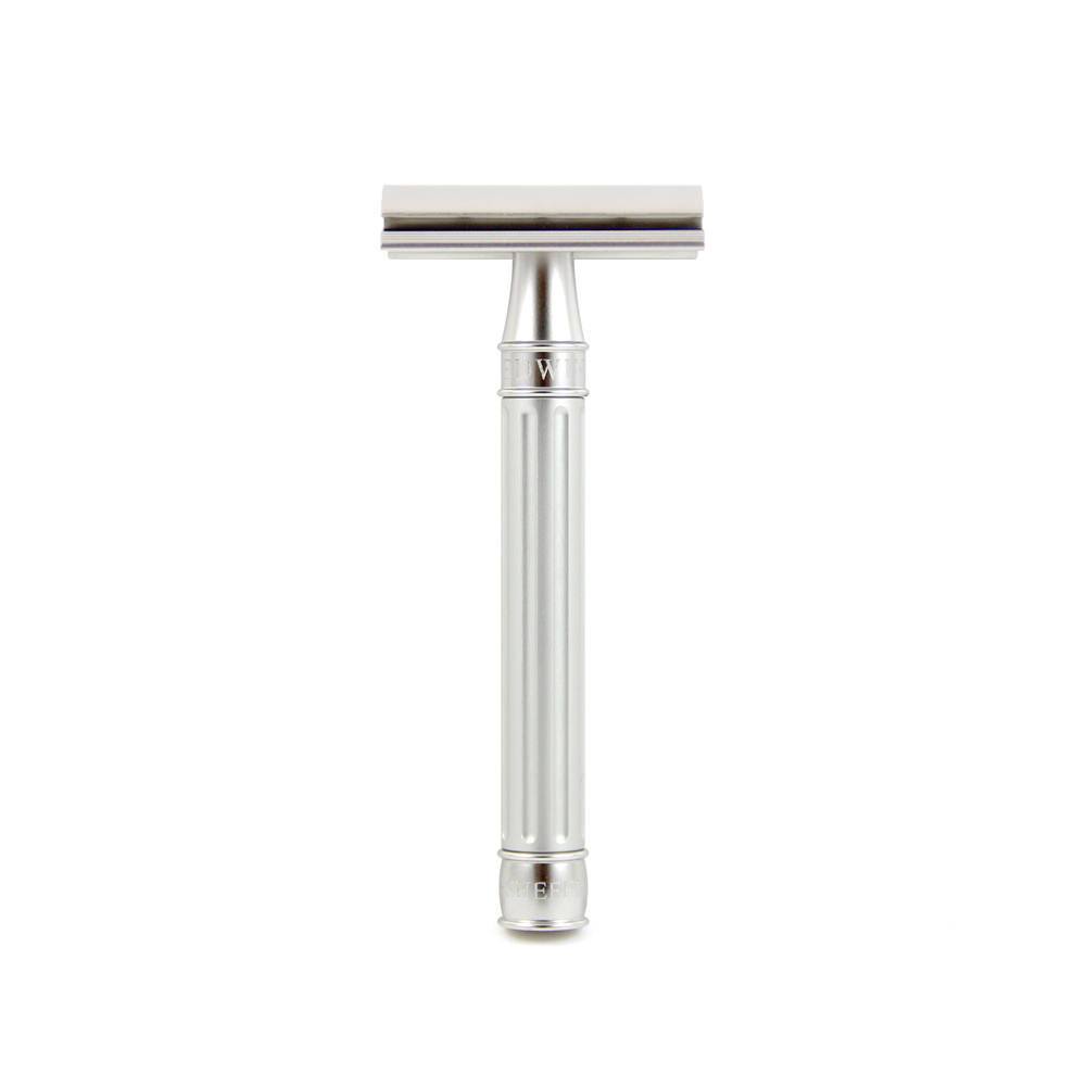 Edwin Jagger 3ONE6 Stainless Steel Double Edge Safety Razor Double Edge Safety Razor Edwin Jagger Anodized Silver 
