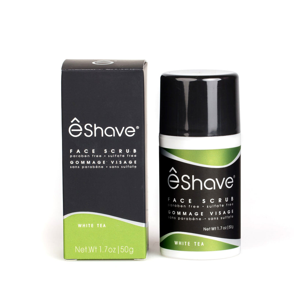eShave Face Scrub, White Tea Facial Care eShave 