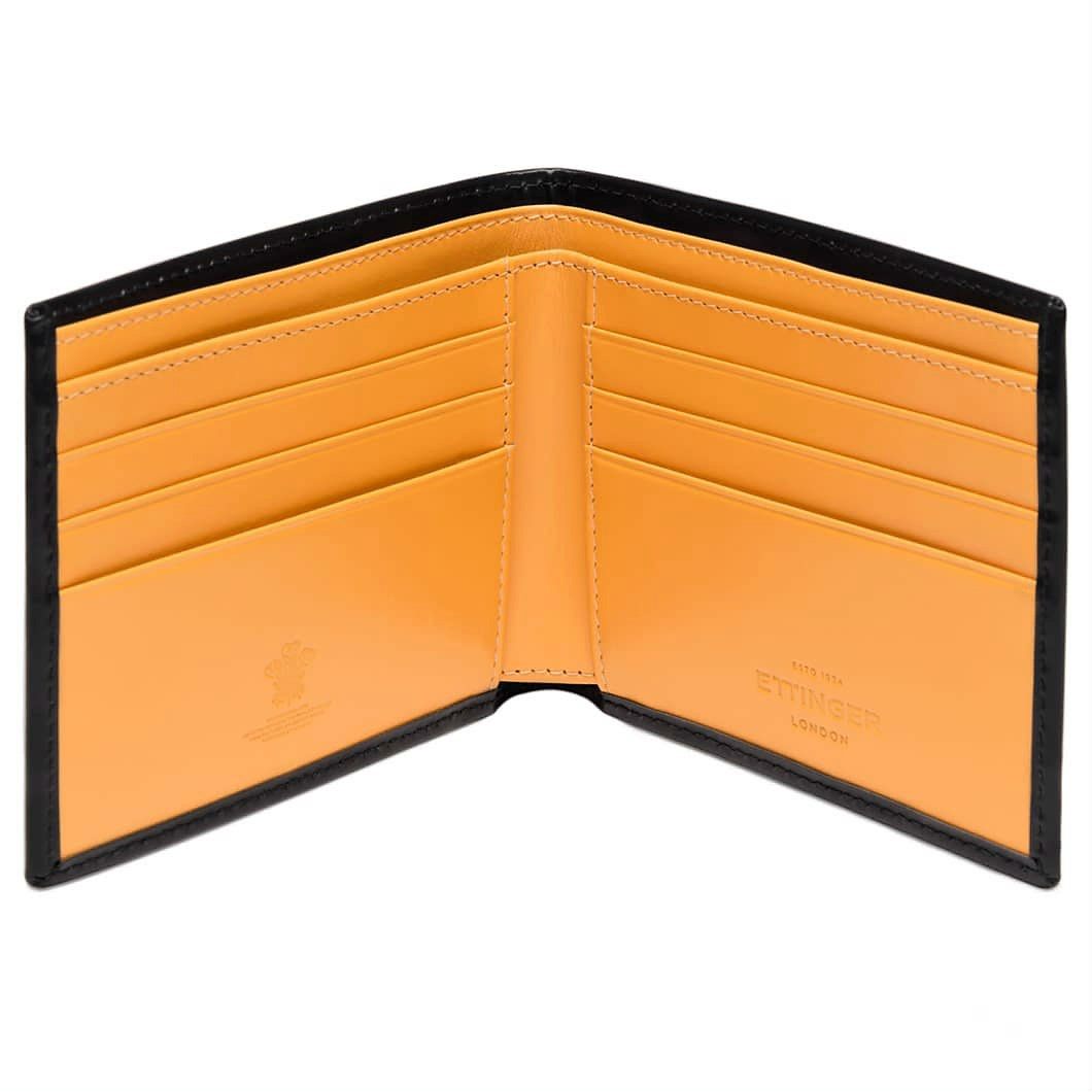 Ettinger Bridle Hide Billfold Leather Wallet with 6 CC Slots Leather Wallet Ettinger 