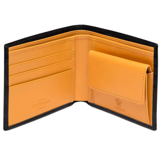Ettinger Bridle Hide Billfold with 3 Credit Card Slots and Coin Purse Leather Wallet Ettinger 