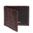 Ettinger Croco Billfold Leather Wallet with 6 CC Slots Leather Wallet Ettinger Mahogany 