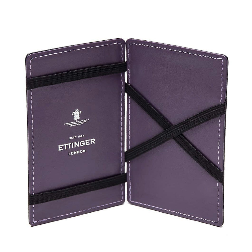 Ettinger Sterling Magic Wallet Leather Wallet Ettinger Purple 