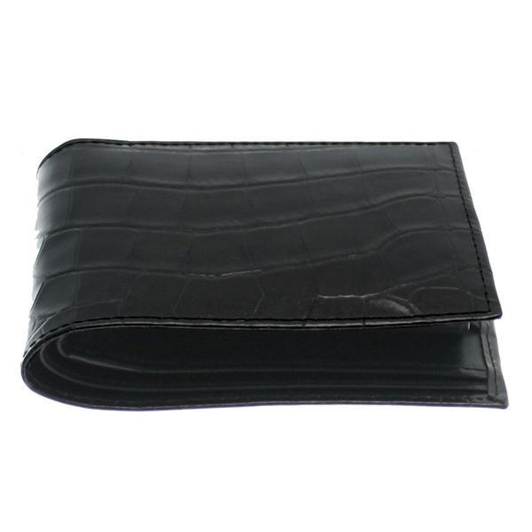 Ettinger Croco Billfold Leather Wallet with 6 CC Slots Leather Wallet Ettinger 