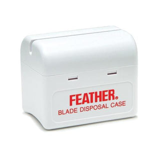 Feather Blade Bank, Disposal Case Razor Blades Disposal Case Feather 