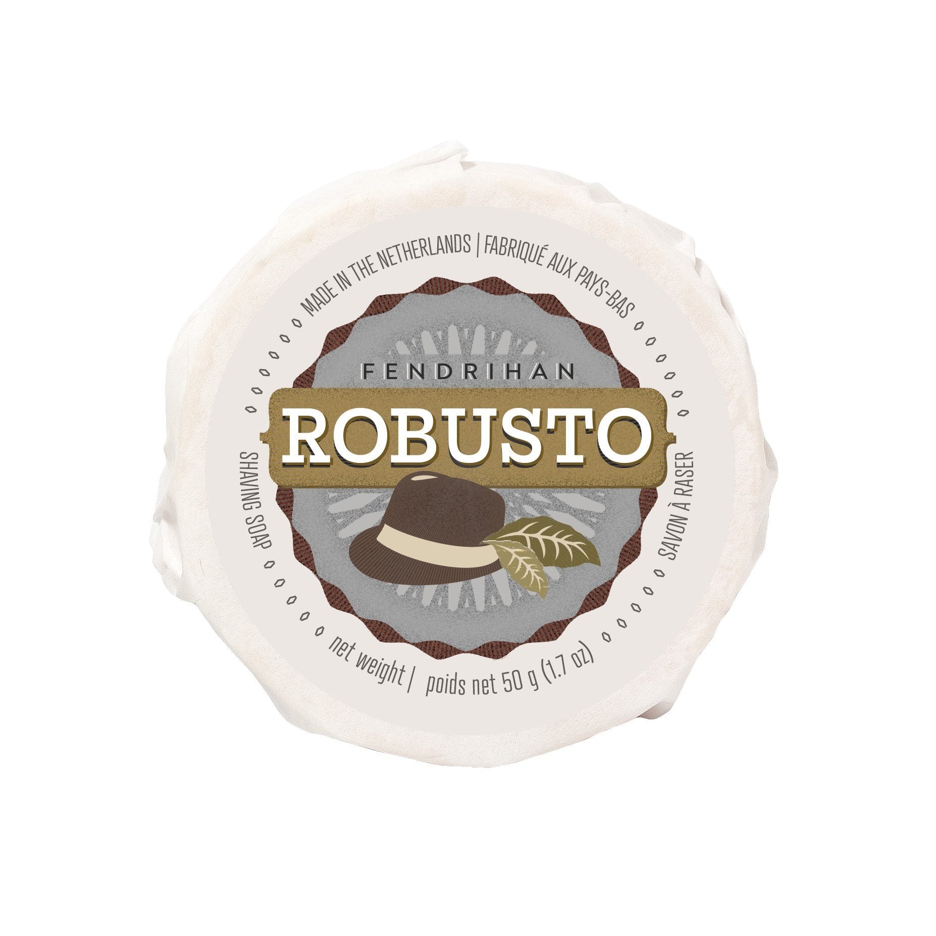 Fendrihan Robusto Shaving Soap, Made in the Netherlands