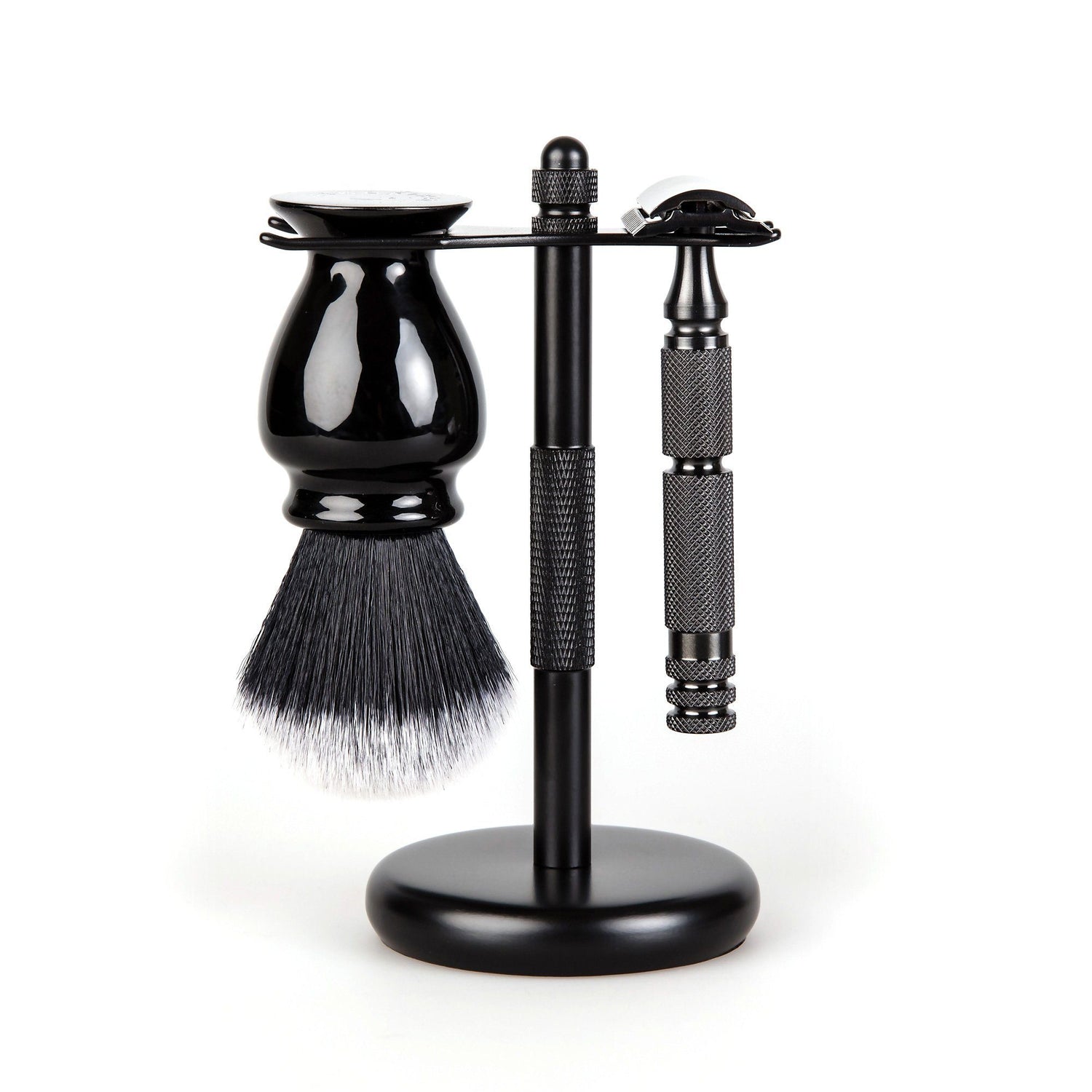 3-Piece Wet Shaving Set with Stainless Steel Safety Razor, Save $15 Shaving Gift Set Fendrihan Adventurer MK II 22 mm 