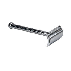 Fatip Black Metal Retro Original Safety Razor, Made in Italy Double Edge Safety Razor Fatip 