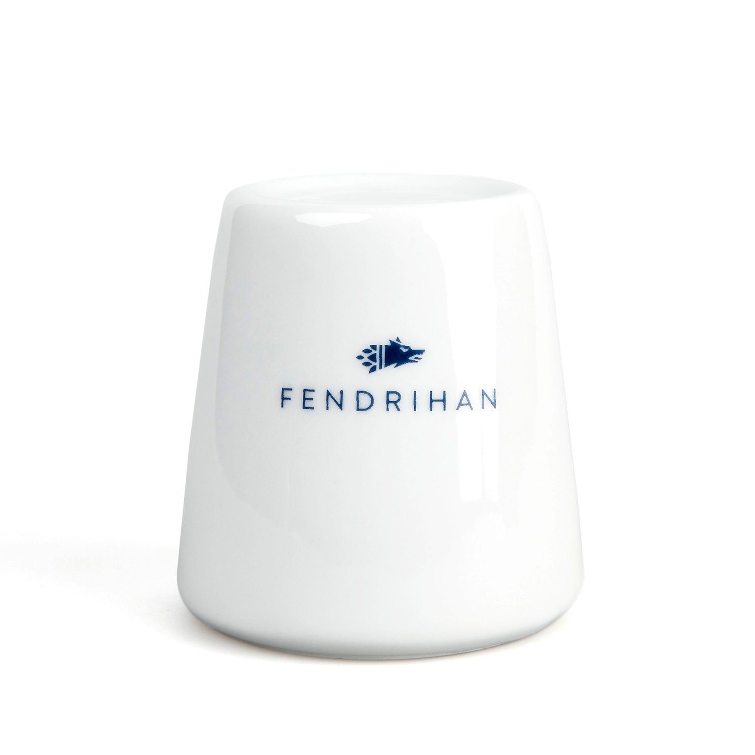 Fendrihan Porcelain Cylindrical Blade Bank Razor Blades Disposal Case Fendrihan Dark Blue 