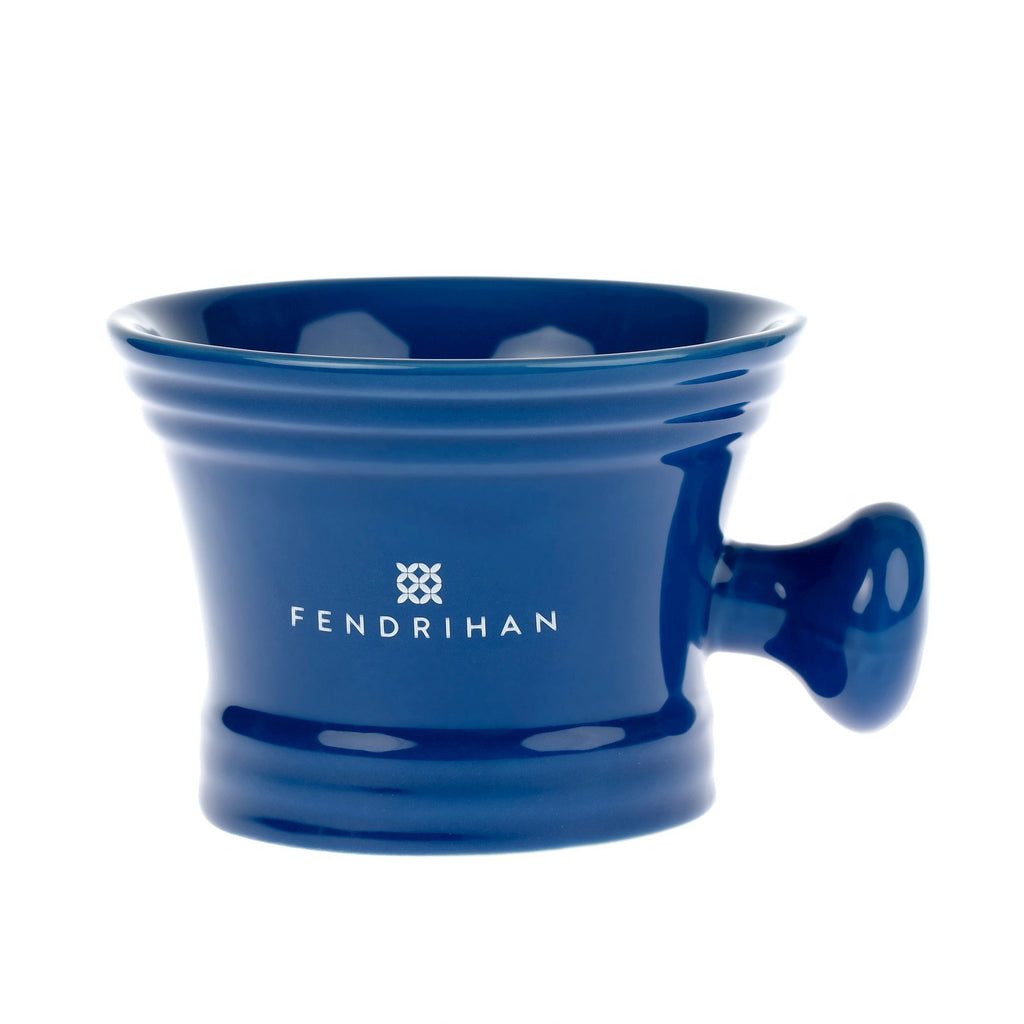Moderno Apothecary Shaving Mug by Fendrihan Shaving Mug Fendrihan Azul 