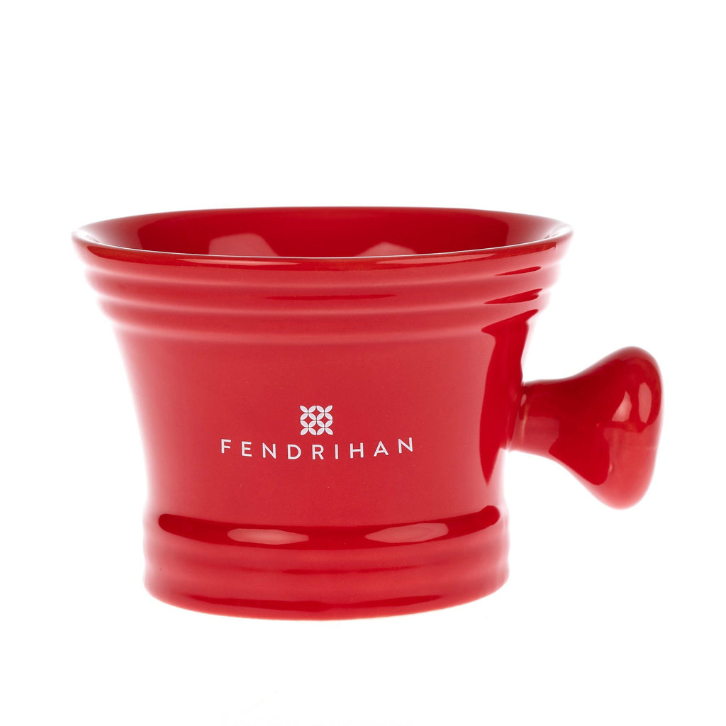 Moderno Apothecary Shaving Mug by Fendrihan Shaving Mug Fendrihan Rojo 