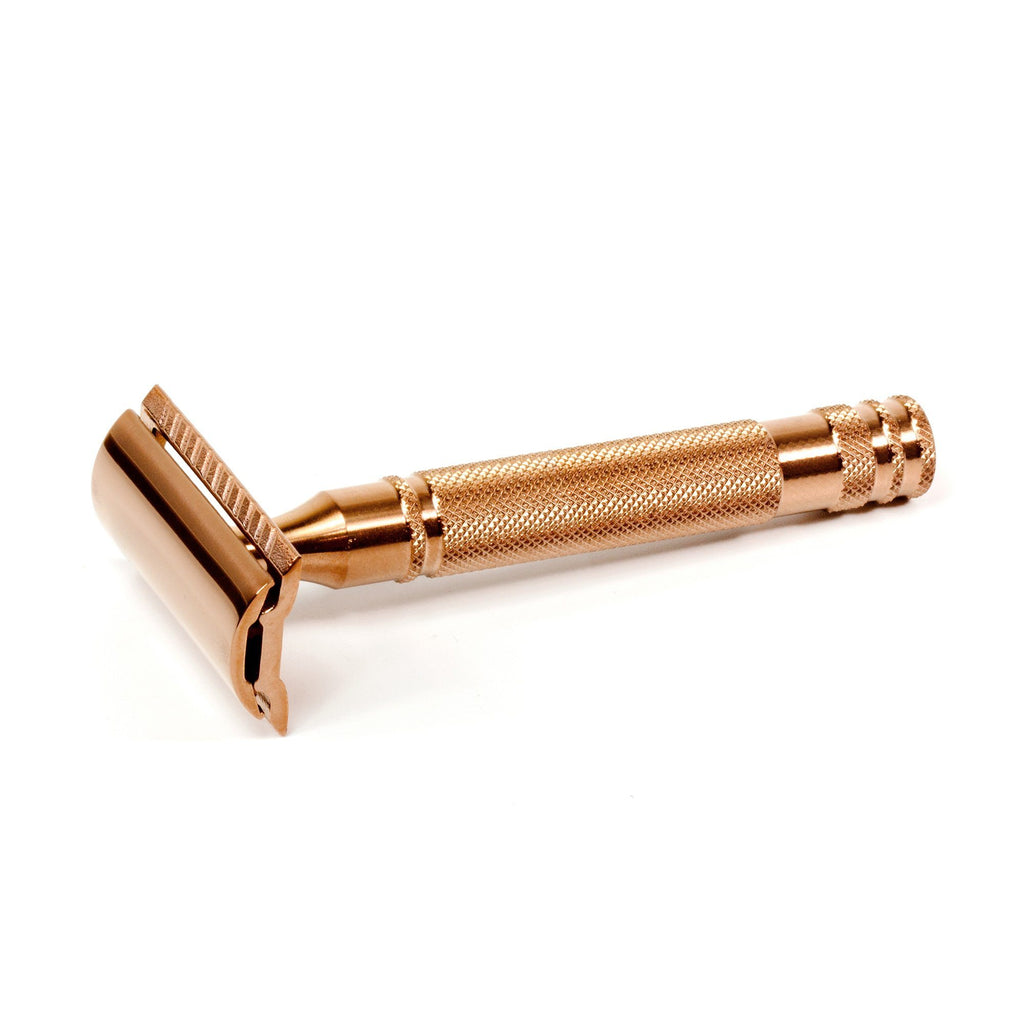 Fendrihan Limited Edition Bronze PVD Coated Full Stainless Steel Double Edge Safety Razor Double Edge Safety Razor Fendrihan 