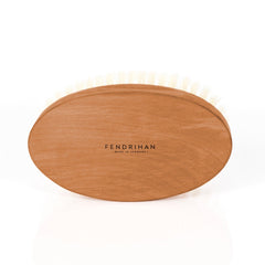 Men's Pearwood Military Hairbrush with Soft Light Bristles - Made in Germany Hair Brush Fendrihan 