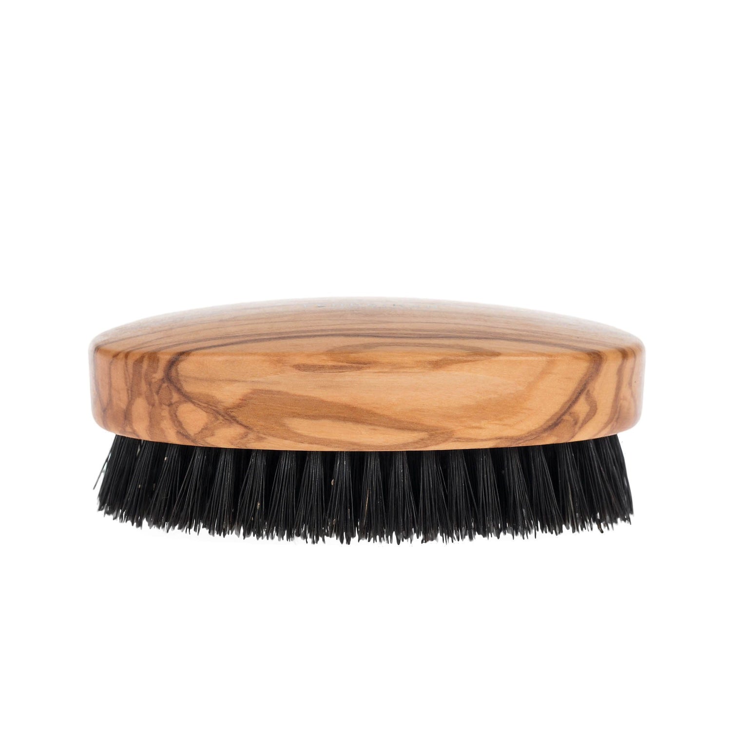 Men's Olivewood Military Hairbrush with Wild Boar Bristles - Made in Germany Hair Brush Fendrihan 