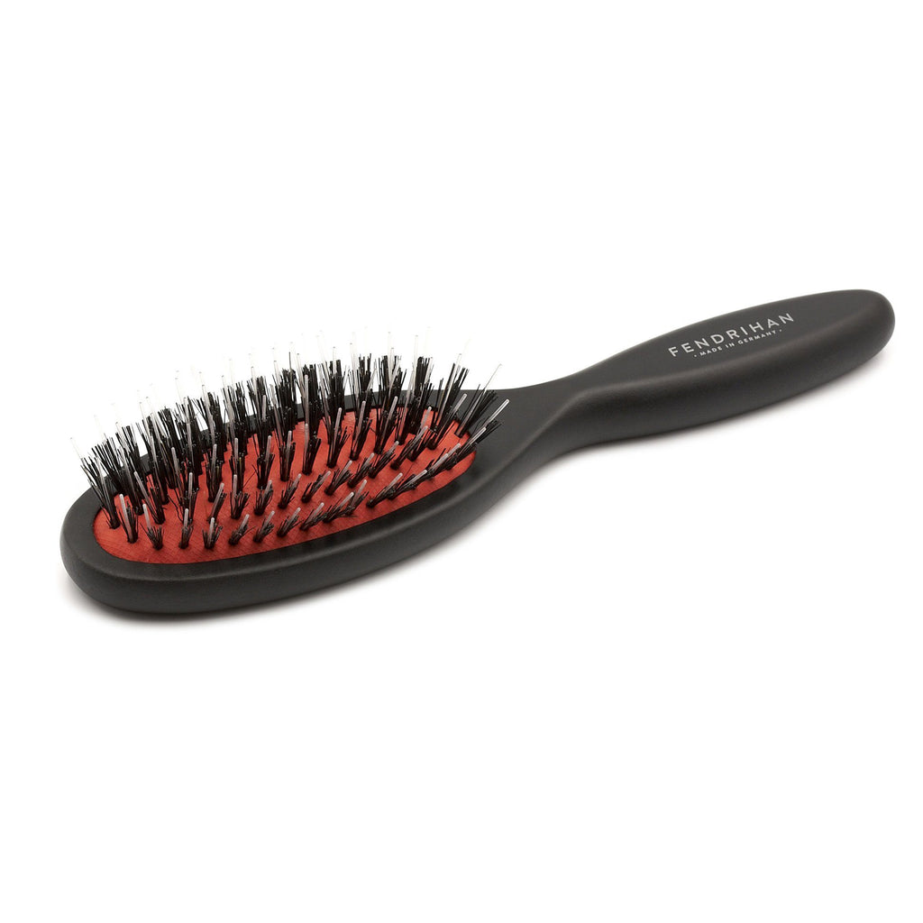 Fendrihan Three Size Oval Beechwood Hairbrush with Boar Bristles - Made in Germany Hair Brush Fendrihan 