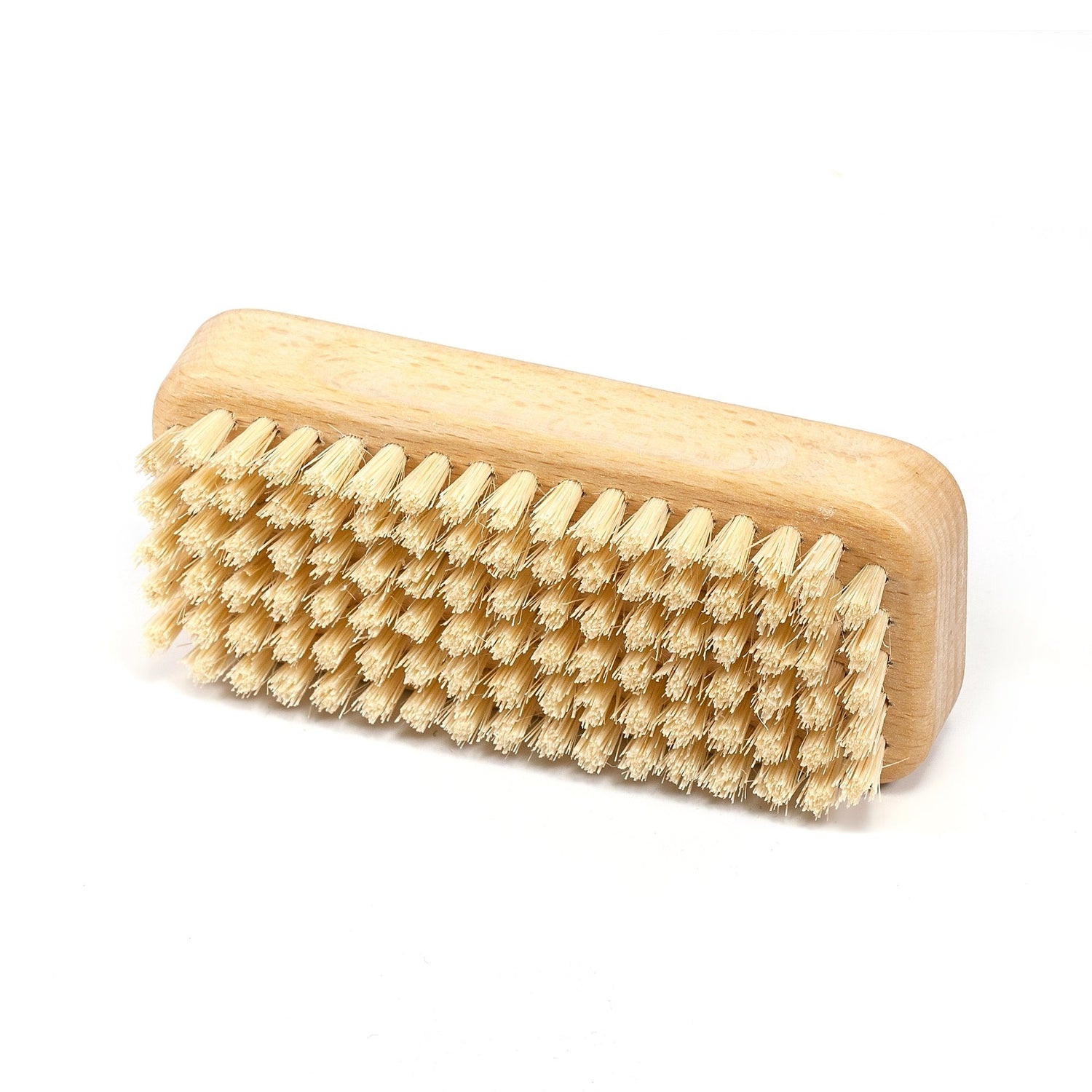 Oiled Beechwood Gardener's Hand and Nail Brush with Pure Tampico Fiber - Made in Germany Nail Brush Fendrihan 