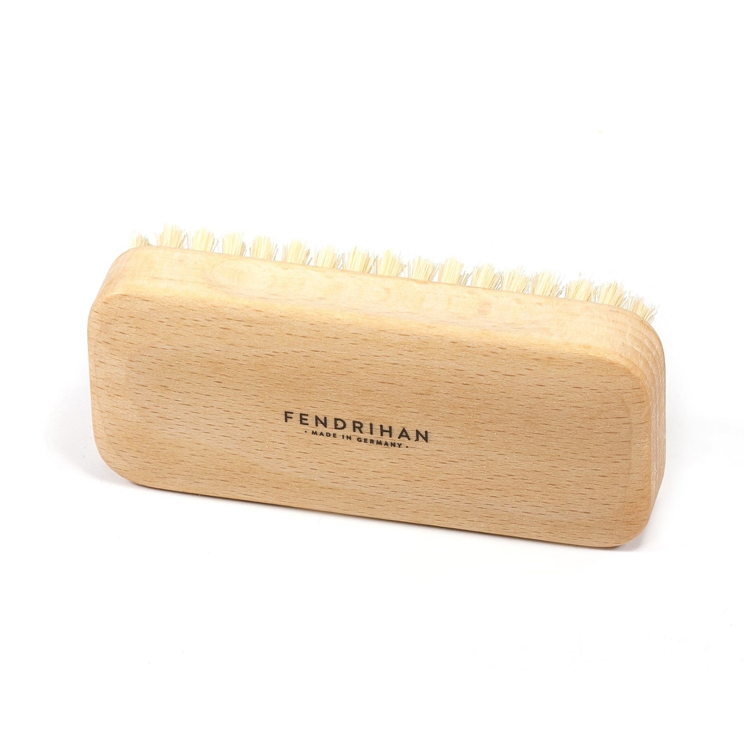 Oiled Beechwood Gardener's Hand and Nail Brush with Pure Tampico Fiber - Made in Germany Nail Brush Fendrihan 