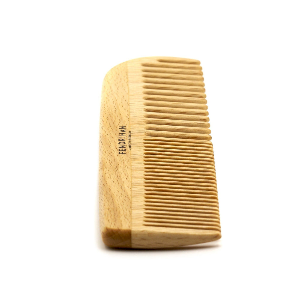 Fendrihan Beechwood Men's Comb with Rounded Teeth - Made in Germany Comb Fendrihan 
