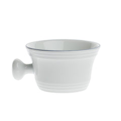 Fendrihan Porcelain Shaving Mug, Hand-Painted Rim Shaving Mug Fendrihan 