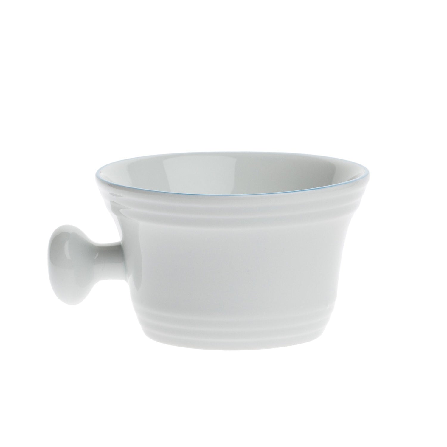 Fendrihan Porcelain Shaving Mug, Hand-Painted Rim Shaving Mug Fendrihan 