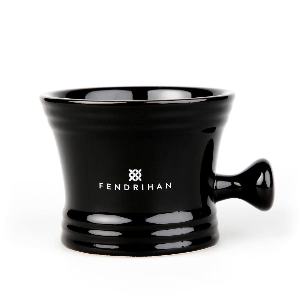 Large Apothecary Shaving Mug by Fendrihan Shaving Mug Fendrihan Black 