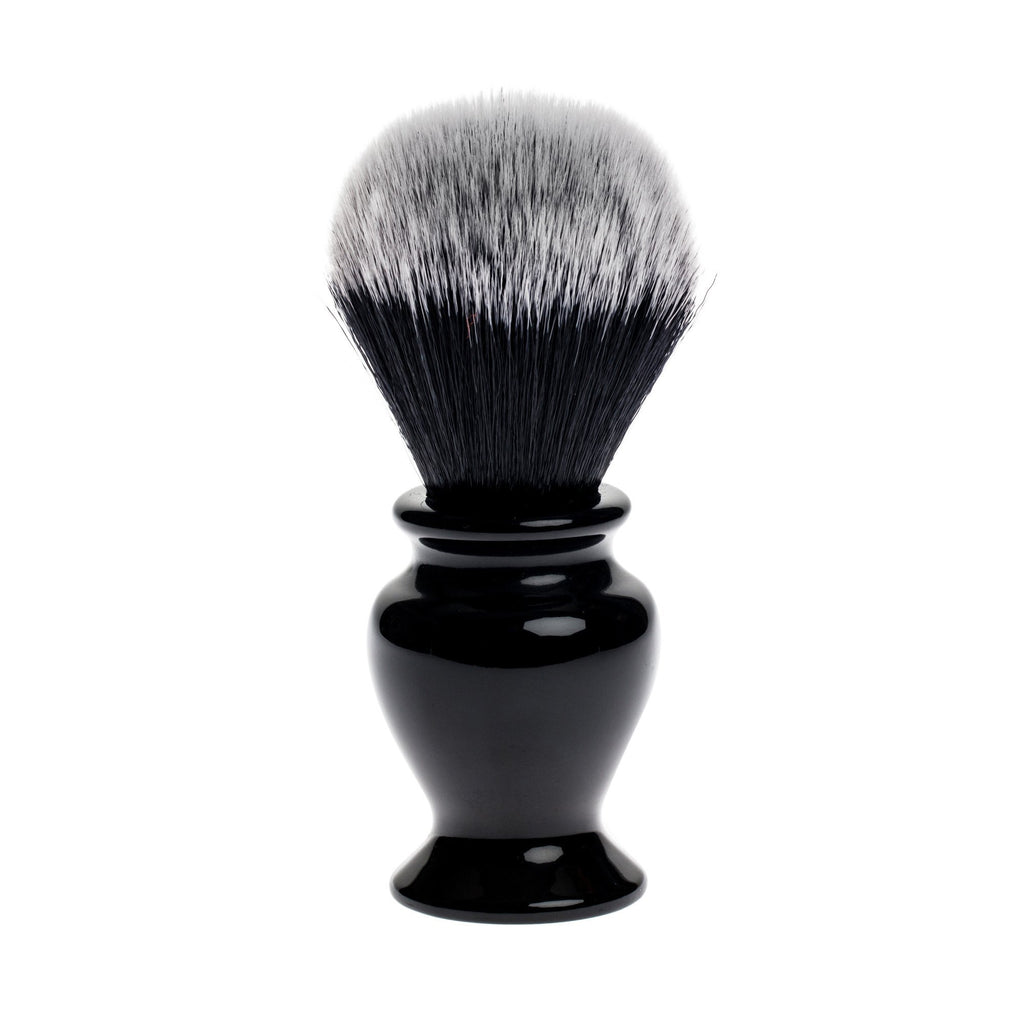 Fendrihan Black and White Synthetic Shaving Brush, Resin Handle Synthetic Bristles Shaving Brush Fendrihan 24 mm 